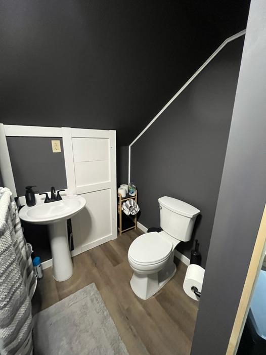 view of deck banister