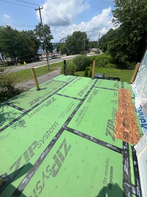 completed deck wide view